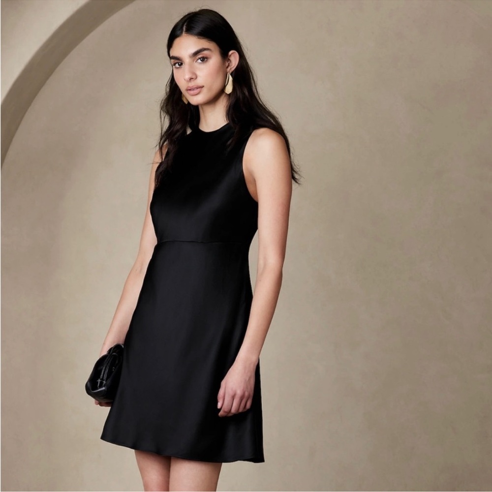Banana Republic Alana Silk Mini Dress